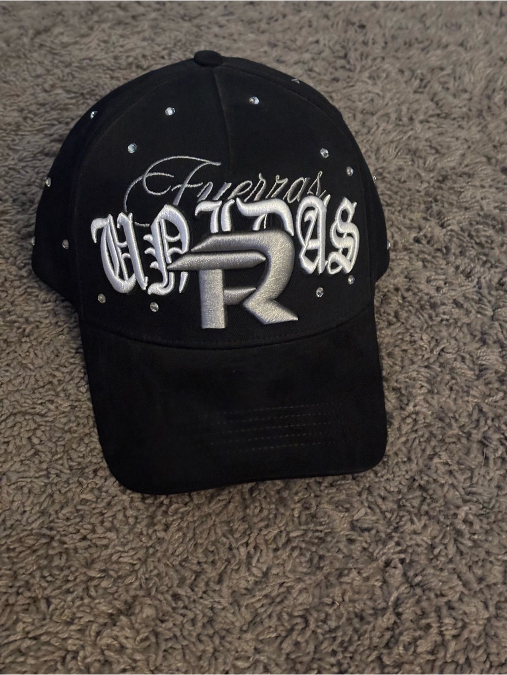 thirty-one Black Baseball Cap with Silver Embroidered Logo